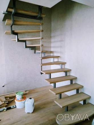Компанія DecorMetal виготовить і встановить для вас сходи, з деревяними, гранітн. . фото 1