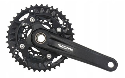 Шатуны SHIMANO Deore FC-MT500-3 Hollowtech II (175 мм, 22-30-40Т) 
Шатуны SHIMAN. . фото 2