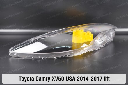 Стекло на фару Toyota Camry XV50 USA (2014-2017) VII поколение рестайлинг правое. . фото 9
