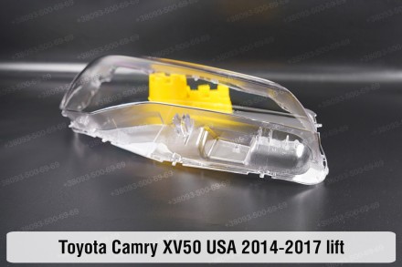 Стекло на фару Toyota Camry XV50 USA (2014-2017) VII поколение рестайлинг правое. . фото 8