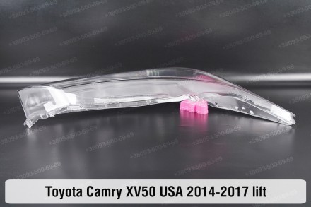 Стекло на фару Toyota Camry XV50 USA (2014-2017) VII поколение рестайлинг правое. . фото 4