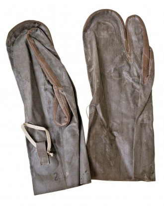 Перчатки Л1 трехпалые химоводостойкие из ткани Т-15 подходящий вариант для охотн. . фото 2