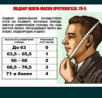 Противогаз ГП-5
1988-1995год
фильтр подсумок отдельно под заказ 
Средство индиви. . фото 4