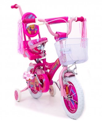 Яркий дизайн - Герои Барби
	Полная комплектация(Корзинка, багажник, родительская. . фото 2