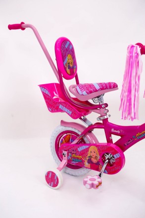 Яркий дизайн - Герои Барби
	Полная комплектация(Корзинка, багажник, родительская. . фото 8