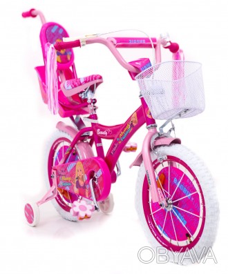 Детский Велосипед "BARBIE 16" БАРБИ
Этот велосипед имеет оригинальный дизайн и в. . фото 1