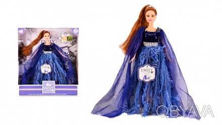 Особенная кукла Emily в синем платье с перьями станет украшением коллекции!
Кукл. . фото 1