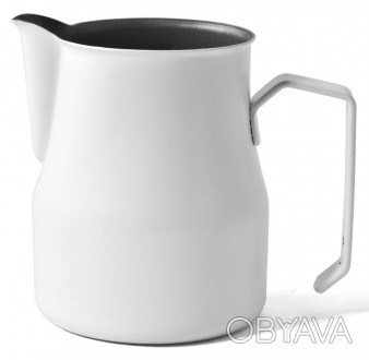 Молочник Motta Europa, 350 мл для кофе, стальной, Питчер motta c носиком, для ко. . фото 1
