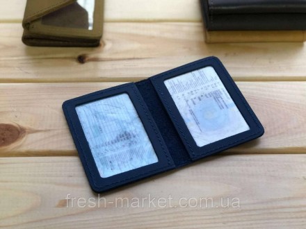 Обложка для прав и тех.паспорта кожаный кардхолдер Theo – идеальный вариант для . . фото 2