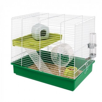 Клетка для хомяков и мышей Ferplast HAMSTER DUO. Киев. фото 1 Клетка для хомяков и мышей Ferplast HAMSTER DUO. Киев. фото 1
