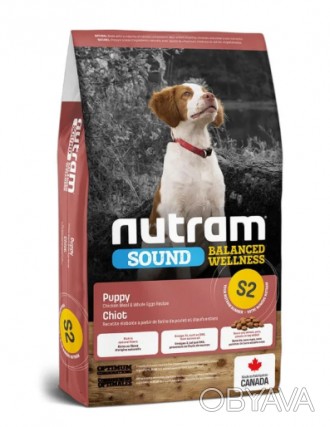 Корм Nutram (Нутрам) S2 Sound Balanced Wellness Puppy относится к кормам категор. . фото 1