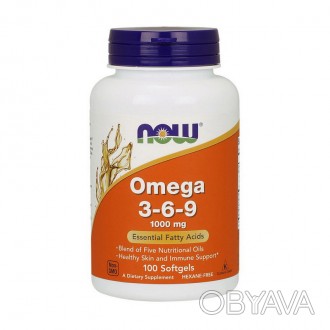 Описание NOW Omega 3-6-9 
Еще одним продуктом компании Now Foods, который приобр. . фото 1