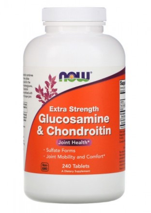 
Extra Strength Glucosamine & Chondroitin 240 tab
✅Только оригинальная продукция. . фото 3