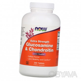 
Extra Strength Glucosamine & Chondroitin 240 tab
✅Только оригинальная продукция. . фото 1
