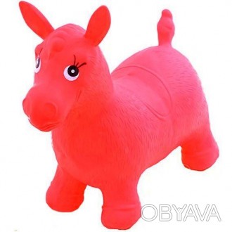 Прыгун-лошадка надувной резиновый для детей Metr+, 60 х 25 х 40 см, красный
Лоша. . фото 1