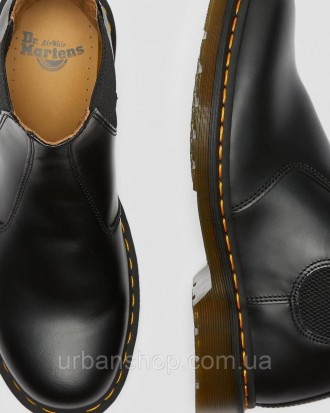 ОРИГІНАЛ! Жіночі Dr.Martens 2976 Black Smooth LEATHER CHELSEA BOOTS DM 22227001.. . фото 10