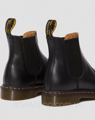 ОРИГІНАЛ! Жіночі Dr.Martens 2976 Black Smooth LEATHER CHELSEA BOOTS DM 22227001.. . фото 4