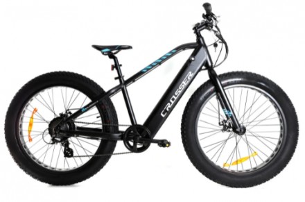 Электровелосипед 26 E-FAT BIKE li-ion 13A 36V/350W, 2021 черно-синий. Харьков. фото 1 Электровелосипед 26 E-FAT BIKE li-ion 13A 36V/350W, 2021 черно-синий. Харьков. фото 1