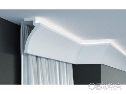 Прямой поставщик премиальной серии потолочных плинтусов
Карниз под LED освещение. . фото 1
