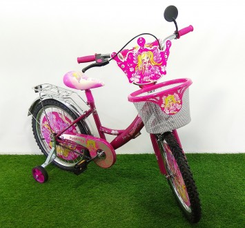  Велосипед двухколёсный Mustang Принцесса - отличный выбор для девочек от 5 до 9. . фото 3