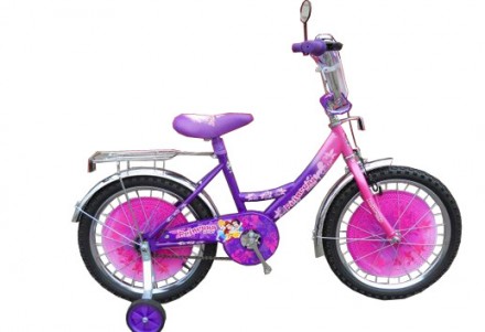  Велосипед двухколёсный Mustang Принцесса - отличный выбор для девочек от 5 до 9. . фото 4