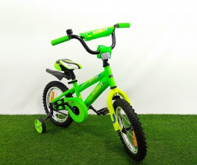 Детский двухколесный велосипед Azimut Stitch имеет простую и крепкую стальную ра. . фото 4