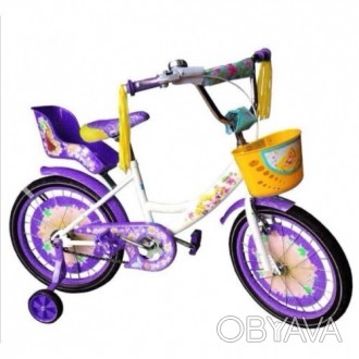  Детский велосипед для маленьких принцесс Azimut Girls (16 дюймов)
 
 Оригинальн. . фото 1