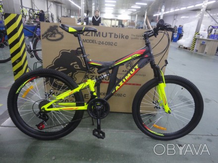 Велосипед подростковый 24 дюйма Azimut Power 24 D предназначен для детей от 8 до. . фото 1
