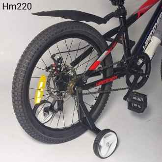 Двухколёсный детский велосипед 20 дюймов HAMMER HM-220 подхотит от 6-ти до 12 ле. . фото 3