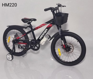 Двухколёсный детский велосипед 20 дюймов HAMMER HM-220 подхотит от 6-ти до 12 ле. . фото 7