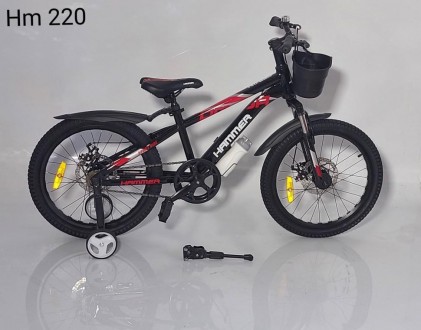 Двухколёсный детский велосипед 20 дюймов HAMMER HM-220 подхотит от 6-ти до 12 ле. . фото 6