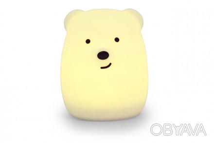 
Детский ночник игрушка Медведь серии Ночные зверята произведен под ТМ Click, ук. . фото 1