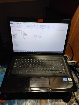 ноутбукHP Compaq Presario CQ58-151SR 1.7GHz B820 15.6" 1366 x 768pixels Bla. . фото 2
