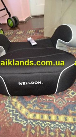 Детское автокресло-бустер Welldon Велдон группа 3 22-36 кг для детей от 6 до 12 . . фото 9