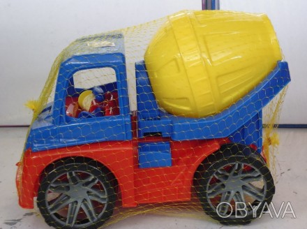 Игрушечная детская машина «Бетономешалка» подарит вашему ребенку массу положител. . фото 1