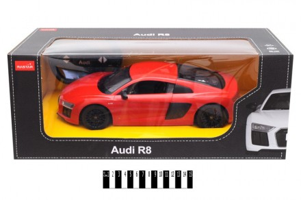 Машина на радиоуправлении Rastar AUDI R8 1:14, 74400
Машина Audi R8 выглядит оче. . фото 3