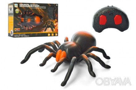 
Дистанційно керований павук тарантул інфрачервоний коричневий пульт дистанційно. . фото 1