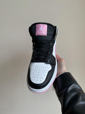 Кроссовки женские черно-белые Nike Air Jordan 1 
Идеальные женские кроссовки Най. . фото 4