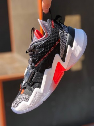 Кроссовки мужские черные Nike Air Jordan Why Not Zer0.3 
Крутые спортивные кросс. . фото 2