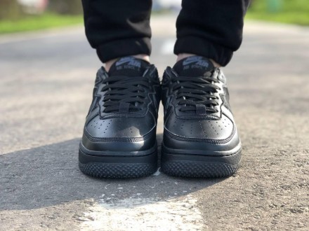 Кроссовки мужские черные Nike Air Force 1 React 
Мужские повседневные кроссовки . . фото 8