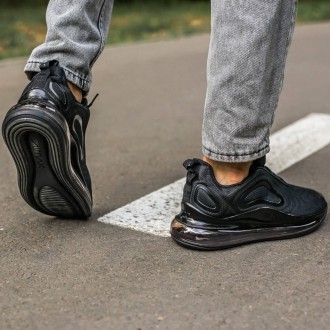 Кроссовки женские черные Nike Air Max 720
Черные женские кроссовки Найк Аир Макс. . фото 9