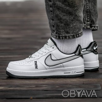 Кроссовки мужские белые Nike Air Force 
А вот и еще одна потрясающая белая расцв. . фото 1