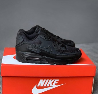 Кроссовки мужские черные Nike Air Max 90 
Вечная классика обуви Найк уже доступн. . фото 4