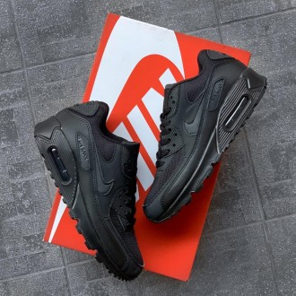 Кроссовки мужские черные Nike Air Max 90 
Вечная классика обуви Найк уже доступн. . фото 9