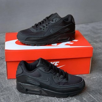 Кроссовки мужские черные Nike Air Max 90 
Вечная классика обуви Найк уже доступн. . фото 2