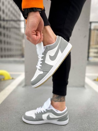 Кроссовки мужские серые Nike Air Jordan Low
Мужские кроссовки Nike Air Jordan Lo. . фото 3