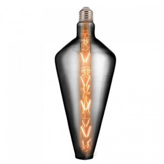 Лампа винтажная светодиодная (ретро) Filament led PARADOX 8W E27 2400К Титан. . фото 2