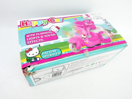 УЦЕНКА 40% Муз.мотоцикл Hello Kitty,свет,звук, в кор. 23*11*12см /72-2/. Харьков. фото 1 УЦЕНКА 40% Муз.мотоцикл Hello Kitty,свет,звук, в кор. 23*11*12см /72-2/. Харьков. фото 1