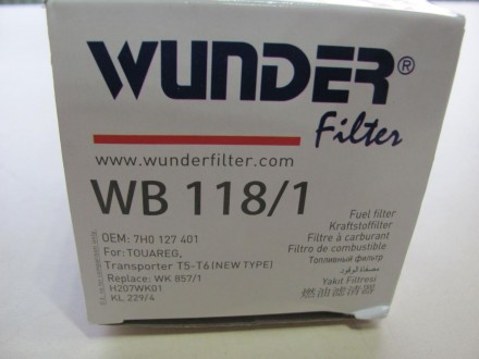Топливный фильтр Volkswagen Transporter 5 на 4 выхода.
Производитель: WUNDER (Ту. . фото 5