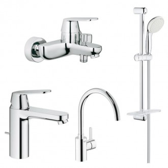 Набір змішувачів Grohe Eurosmart M-Size 126115MK являє собою комплексне рішення . . фото 10